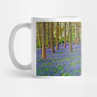 Bluebells Bluebell Woods Greys Court Oxfordshire UK Mug